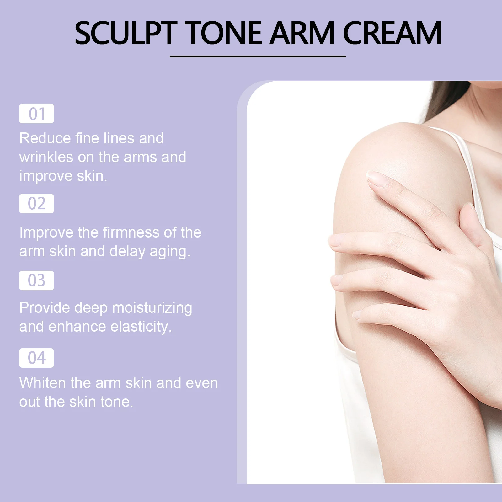 Sculpt & Tone Arm Firming Cream Remove Wrinkles Lifting Skin Anti Sagging Arm Massage Tightening Fast Shipping Body Care Cream