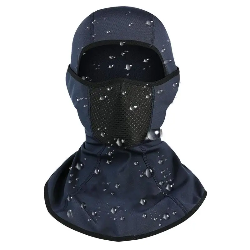 Face Cover Velvet Lining Face Cover For Winter Overall Protection Design Ski Face Warmer Unisex With Reflective Warning Winter