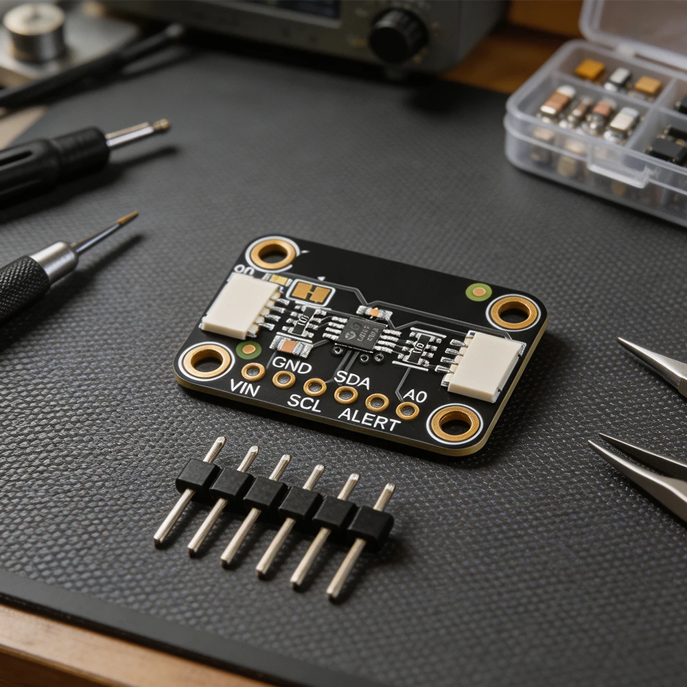 MCP9808 I2C Temperature Sensor Splitter Board For Breakout Board For Stemma for qt For Qwiic Microcontrollers Development