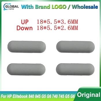 For HP Elitebook 840 845 G5 G6 740 745 G5 G6 Laptop Bottom Case Rubber Feet Pad Notebook Repair Replacement Kit Anti-slip Mat