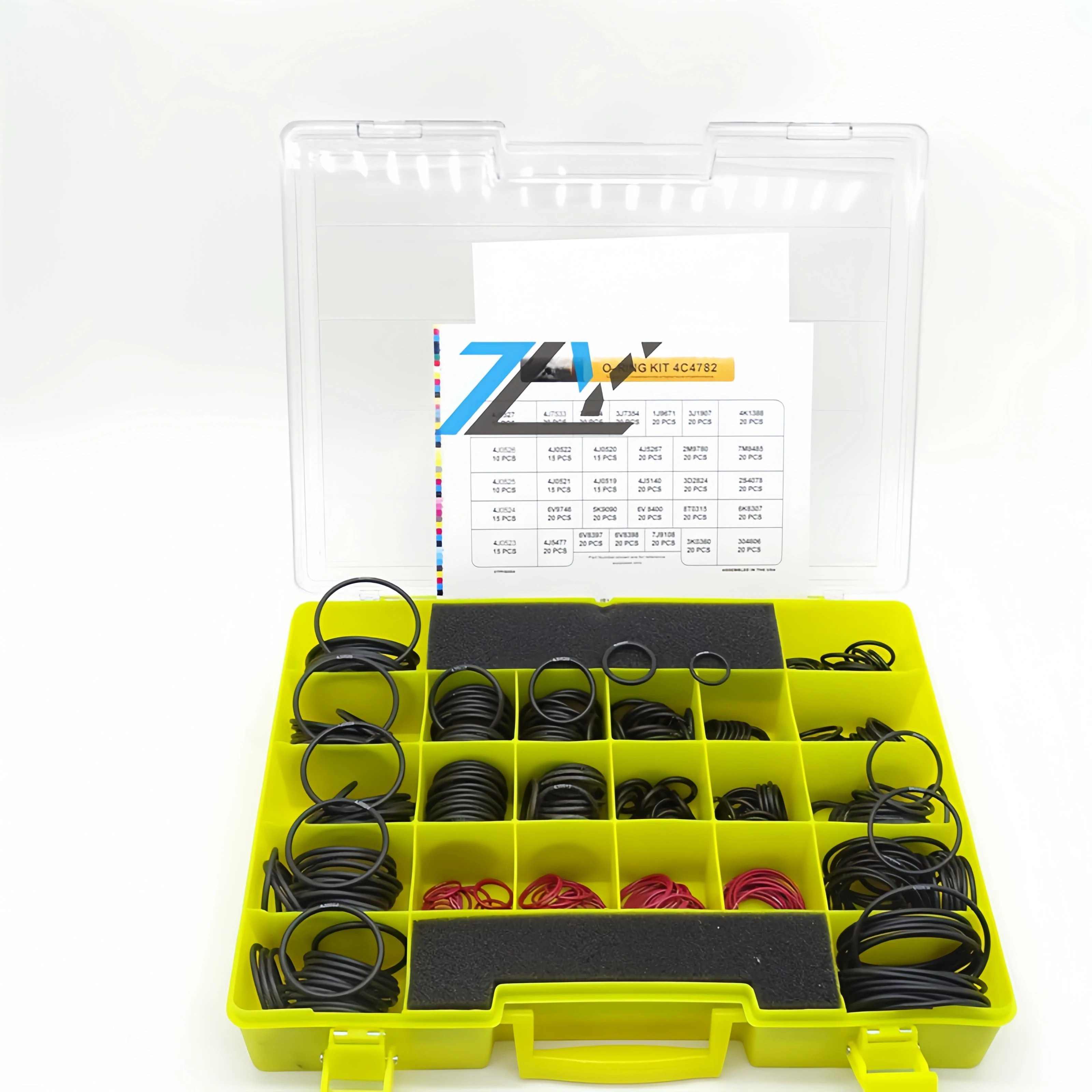 

Excavator Spare Parts Box O-ring Kit 396PCS D-ring box 4C4782 For Engine