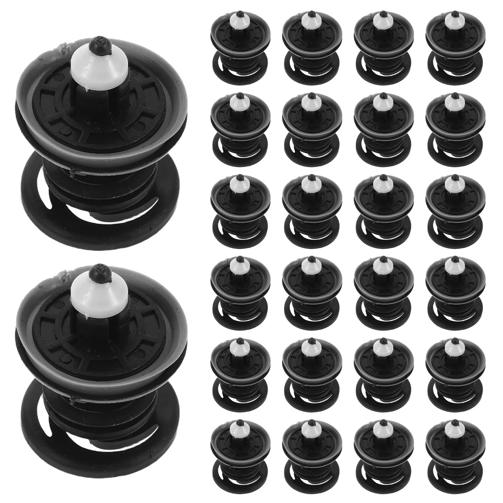 

30pcs Car Door Panel Plastic Mounting Clips For Auto Repair Interior Trim Fixing Durable Universal Fit Diy Replacement Car