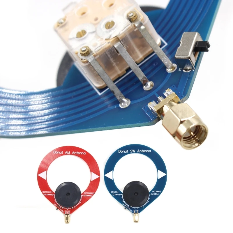 Donut SW Loop Antenna Wide-range Signal Reception for HFDYDSP DSP2 Receiver