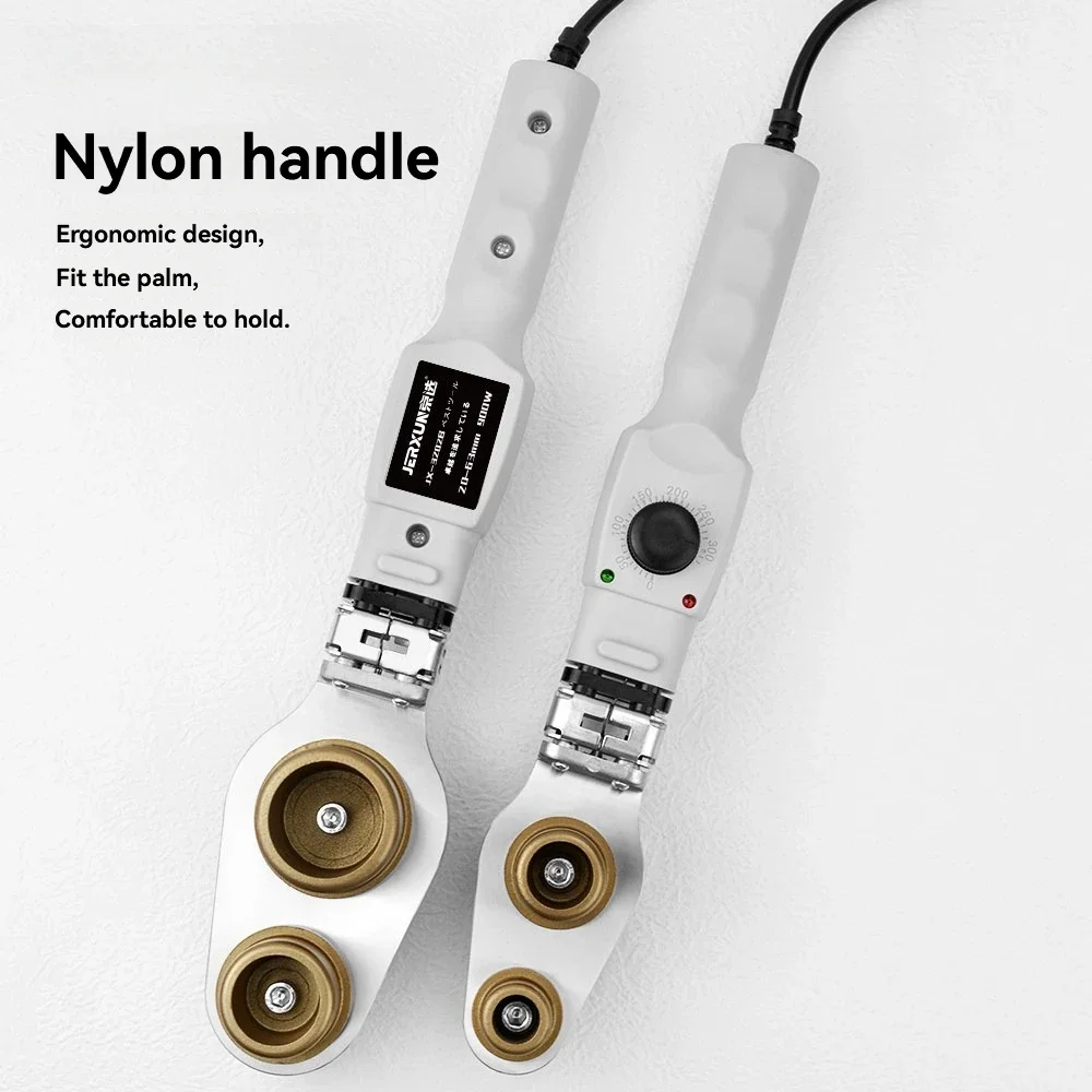 New Hot Melt Machine Adjustable Temperature PPR Water Pipe Hot Melt  Fusion Splicer Mold Head Docking Machine Electricity Welder