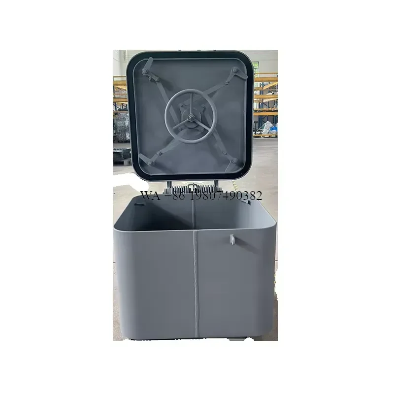 wmwmnu 12V Steel Watertight Marine Hatch Cover for Ship and Boat Accessories