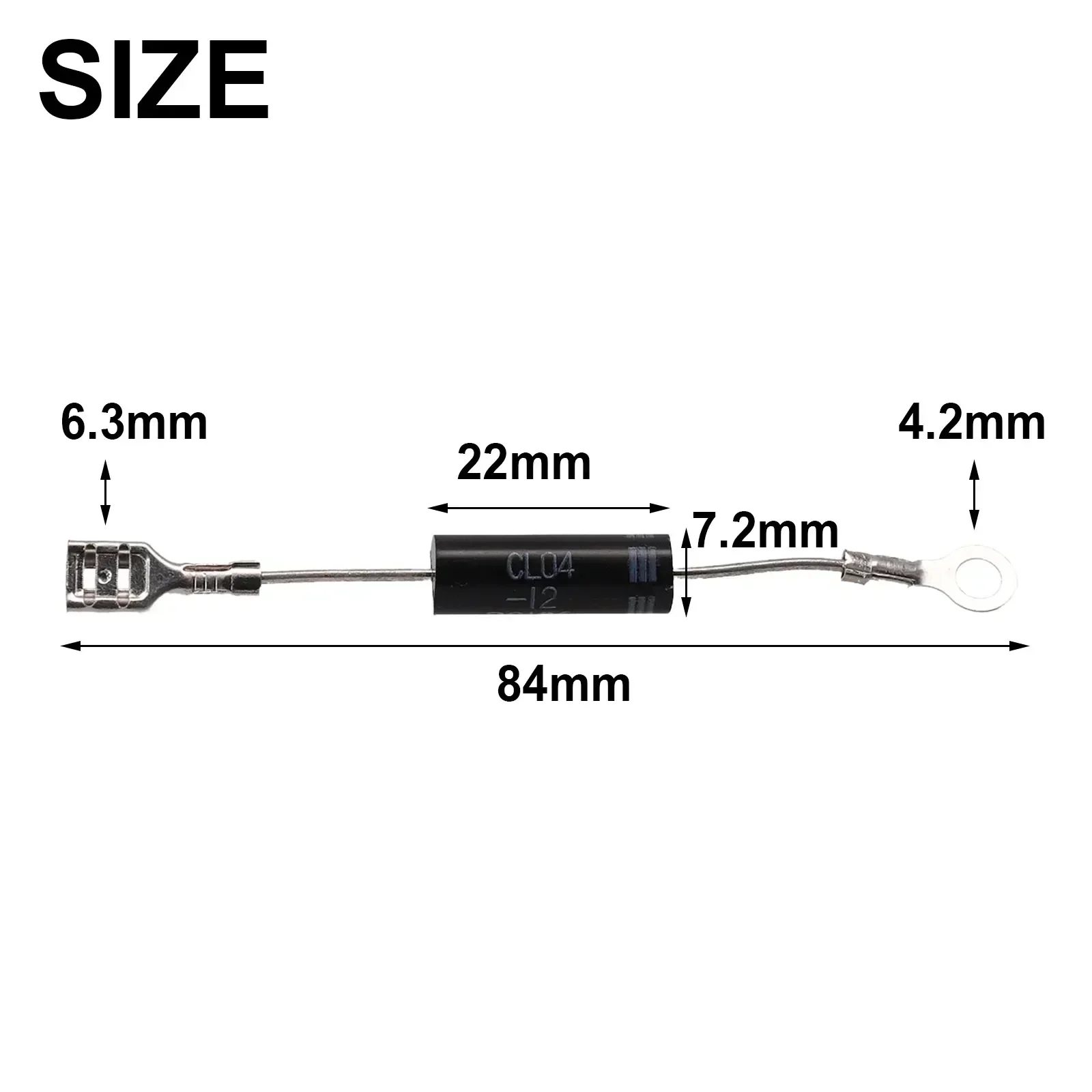 Reliable Performance Diode CL04 12 For Microwave Oven Strong Compatibility Easy Installation Long Service Life