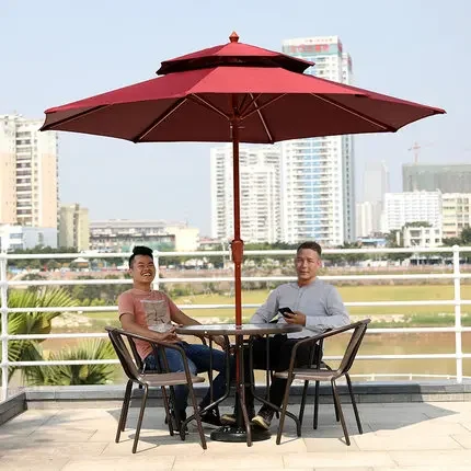 

garden outdoor furniture balcony Patio Umbrellas tables and chairs with umbrella Garden Set outdoor umbrellas big size garden