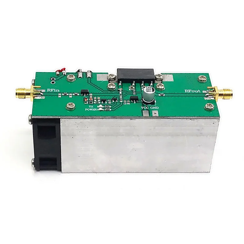 

Усилитель мощности РЧ 13 Вт, 335-480 МГц, выход 41 дБм, 12-14 В постоянного тока, активное охлаждение, разъем SMA (гнездо) для беспроводных систем 433 МГц