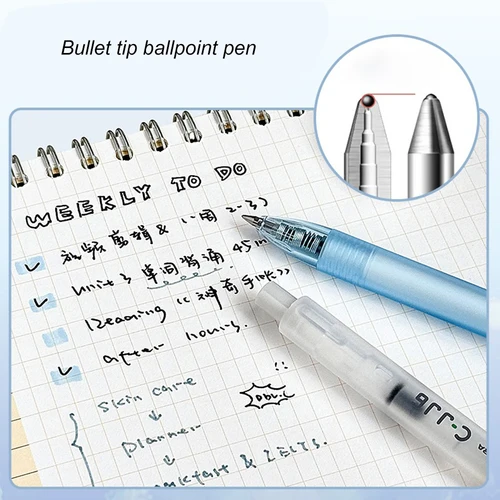 Imagen 2 del producto Bolígrafo de Gel japonés ZEBRA Limited, 0,5mm JJ6, palo antiniebla esmerilado translúcido, papelería escolar Simple de gran capacidad de secado rápido, 1 Uds.