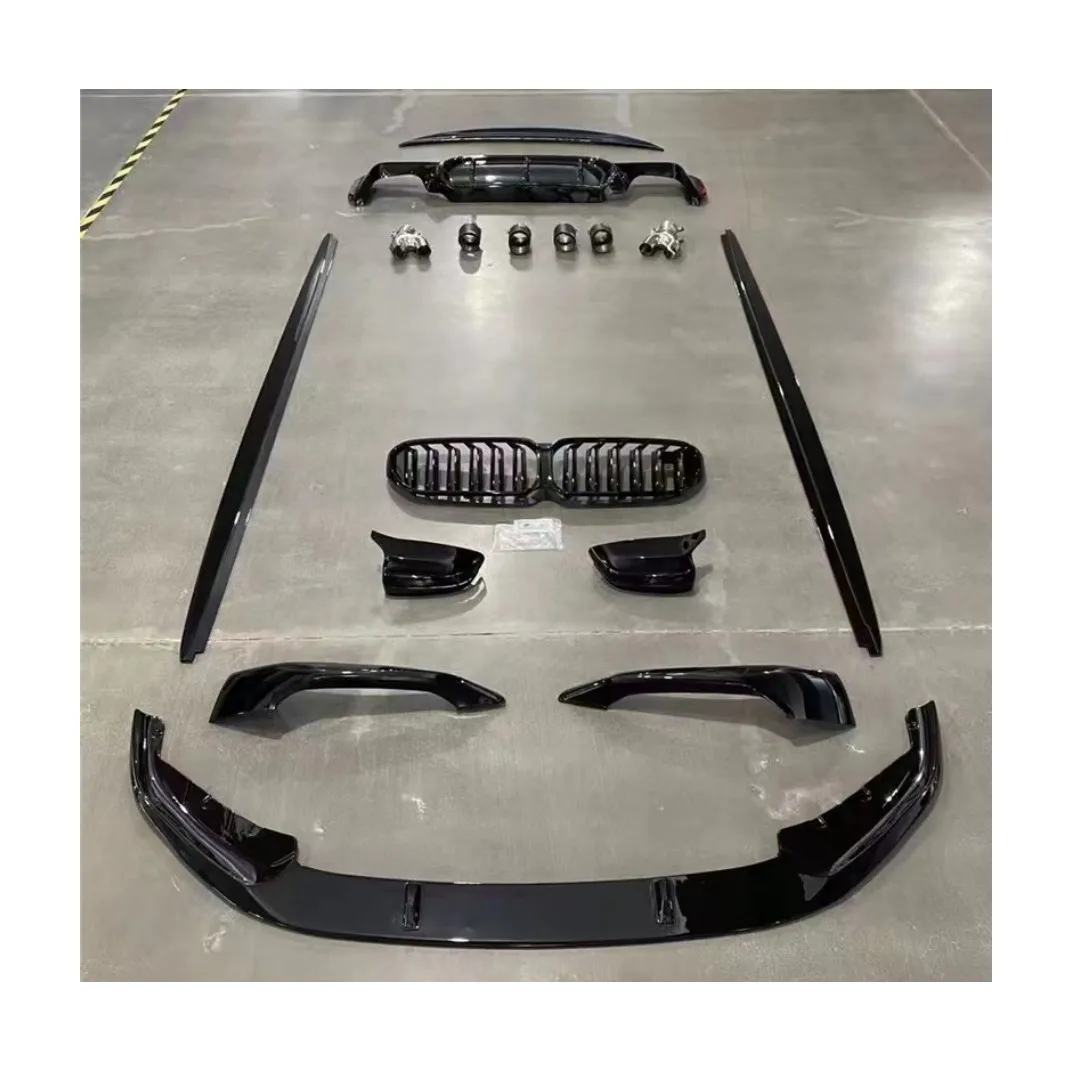 

High Quality MP Small Kit for 5 Series G30 G38 2020 Including Front Lip,side Skirts,grille,rear Diffuser With Exhaust Pipe