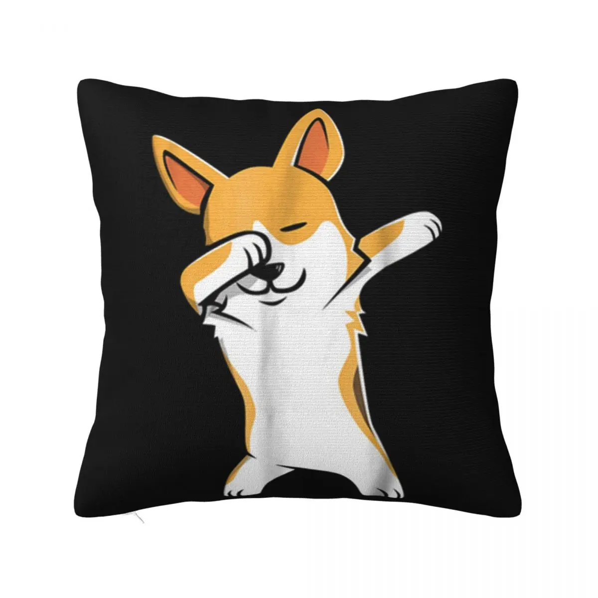 Original Dabbing Corgi Kids Corgi Kids Cheap Price Gift New Arrival Halloween Chinese Style Creative Design 3D Pillow Case