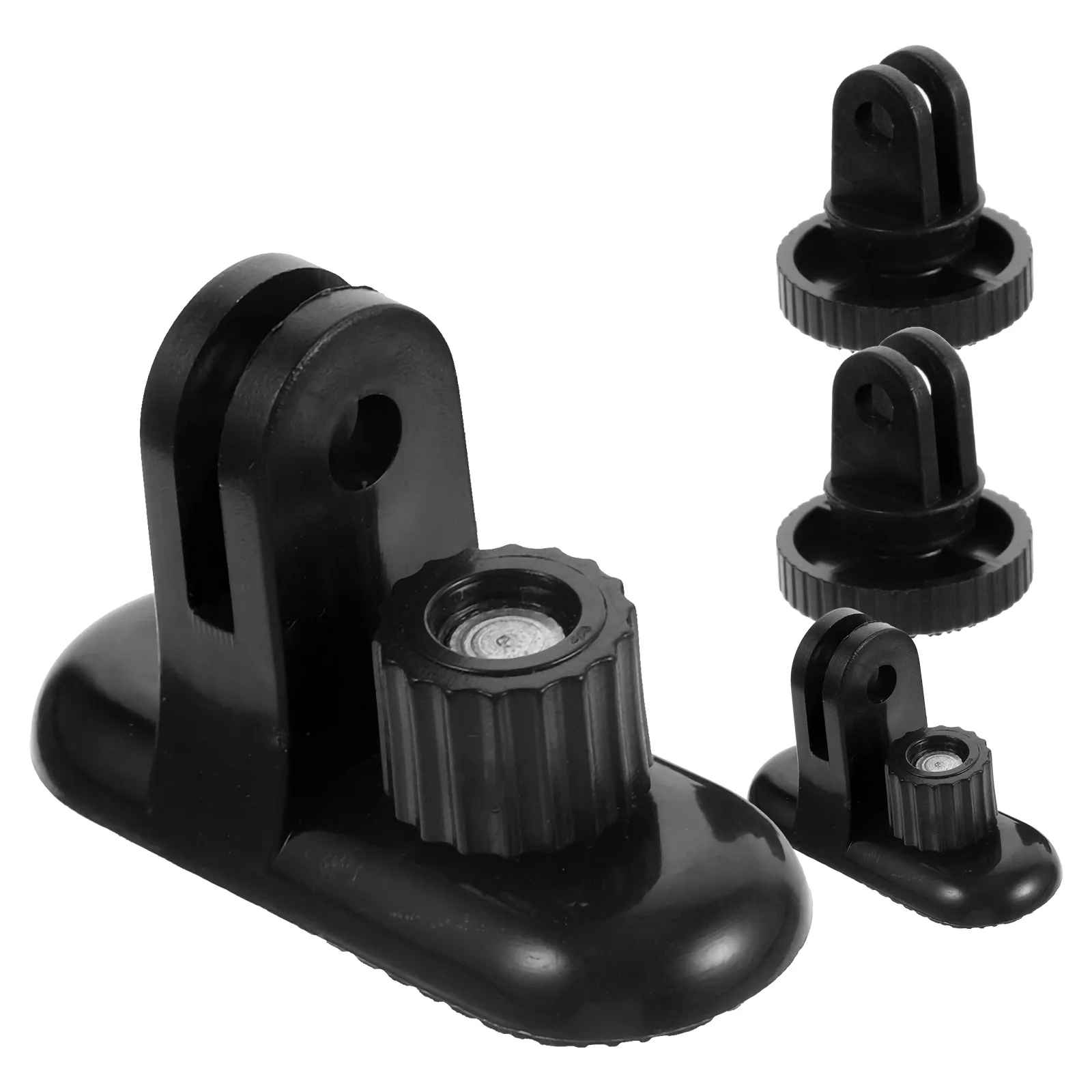 4Pcs Camera Tripod Mount Adapter Conversion Kit for Action Cameras Includes 5Mm and Flat Adapters Stable Metal Mount for Camera