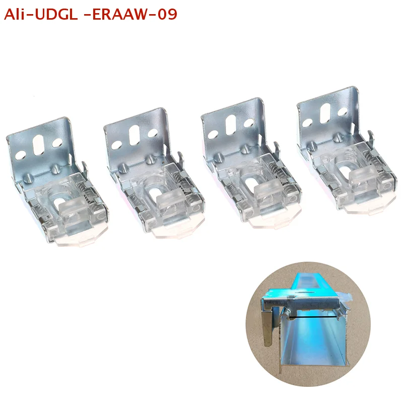Venetian Blinds Rail Ceiling and Wall 25MM Mounting Brackets 4Pcs, Accessories kit
