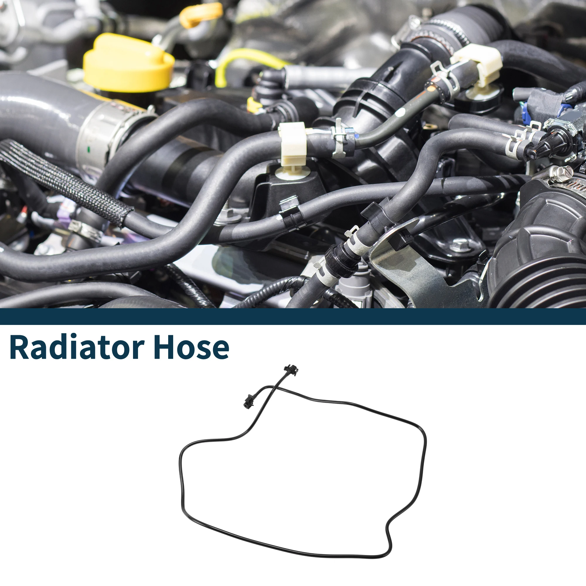 

Motoforti Radiator Hose Heater Hose Radiator Outlet Hose Pipe for Ford Fusion (Mondeo 2.0T) 2013-16 No.DG9Z8A365E Coolant Pipe