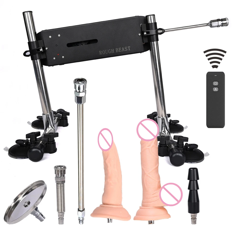 

ROUGH BEAST Sex Machine for Women with Vac-U-Lock Dildo Attachment Wireless 72W Masturbation Machine for Men Masturbator Sex Toy