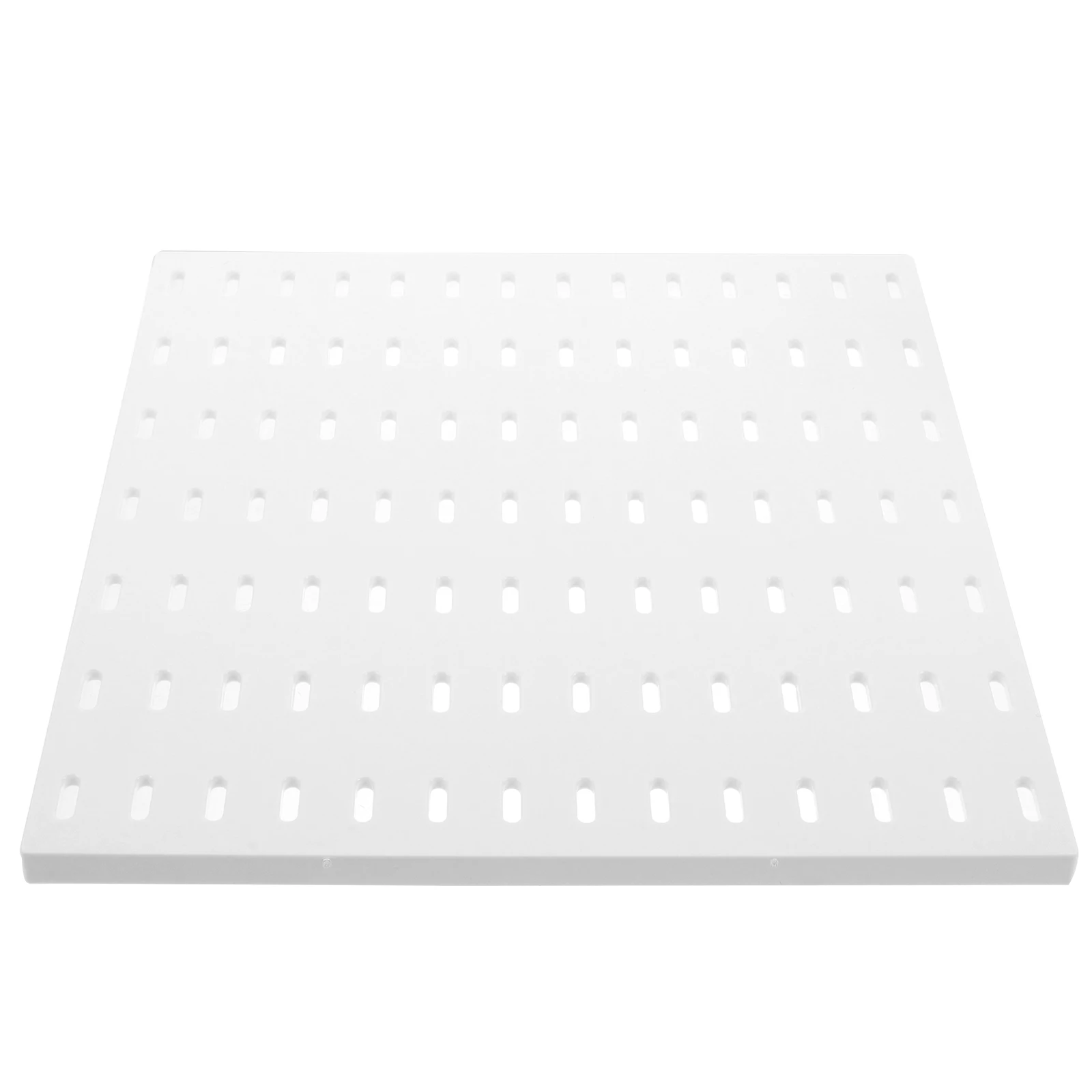 

Peg Board Rack 28x28 Black Pegboard Wall Panels Tool Organizer Mount Plastic Hole Storage Durability Adjustable