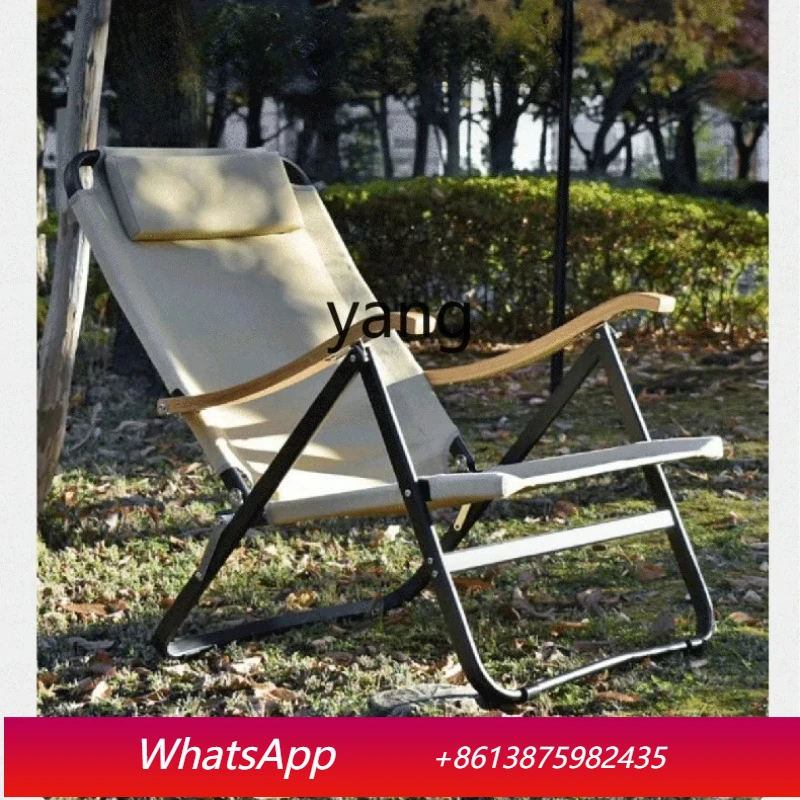 LTT Folding Chair Aluminum Alloy Portable Folding Chair Camping Stool High-End Fishing Beach Ultra-Light Chair