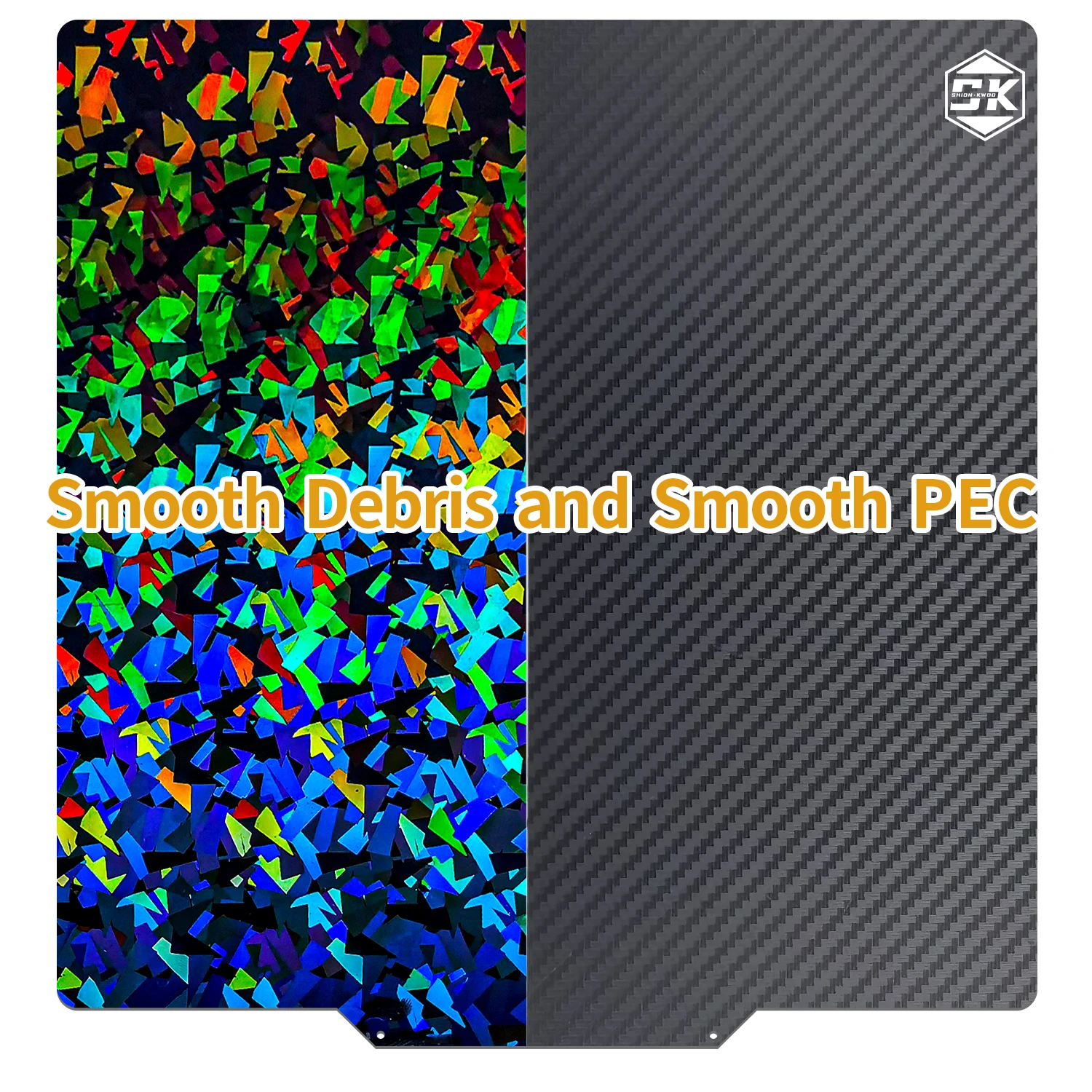 

430x430 мм Elego Neptune 4 Max Сборная пластина Гладкая платформа с принтом Пружинная сталь Лист PEI Neptune 3 Max, Anycubi Kobra 2 Max, CR-6 SE