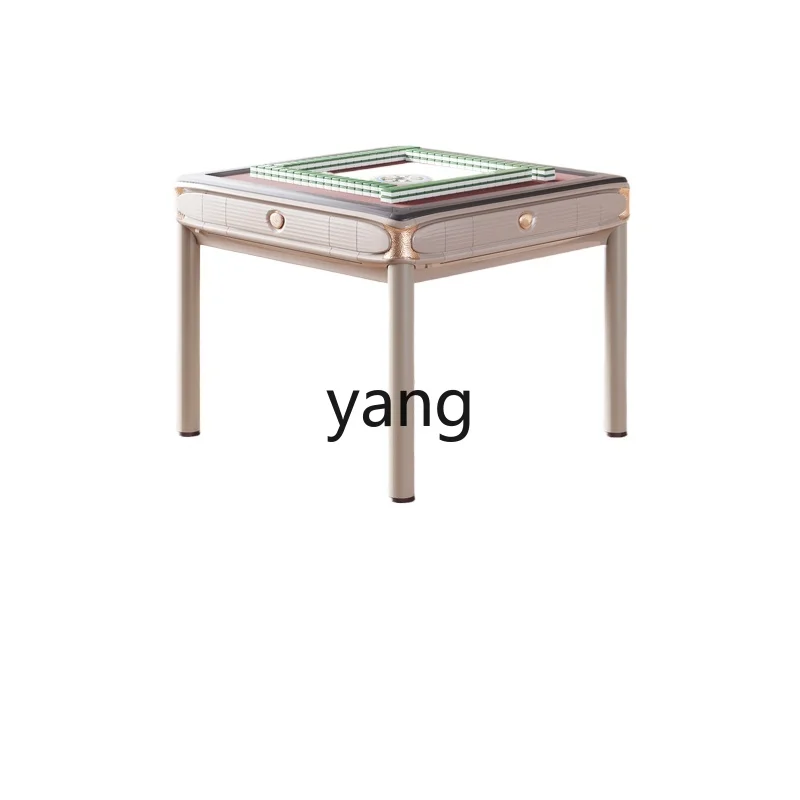 

CX Light Luxury Mahjong Table Dining Table Dual-Purpose in One Straight Brand Four-Mouth Shell Household