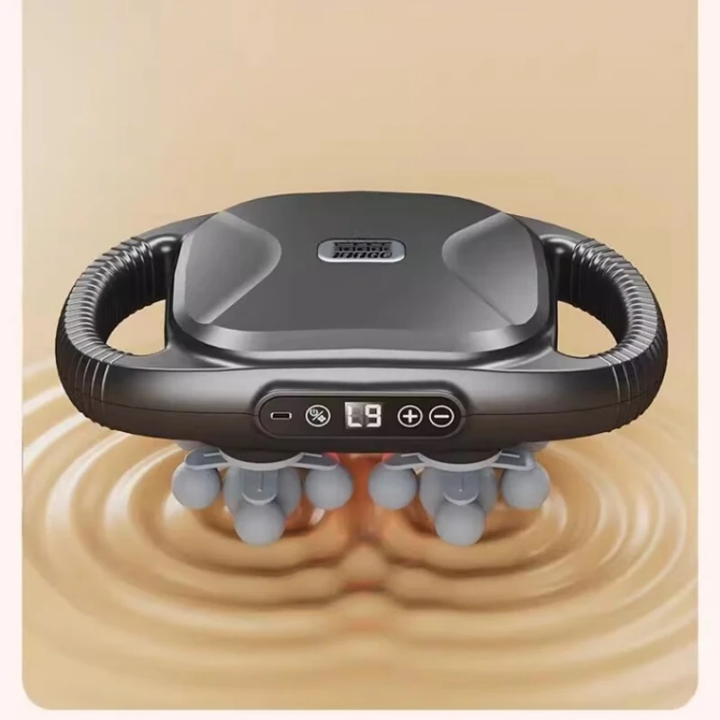 

Массажный пистолет для глубокого массажа тканей с 36 насадками, 9 режимами и 36 уровнями интенсивности, перкуссионный массажер для снятия боли в спине, плечах, стопах, теле и руках