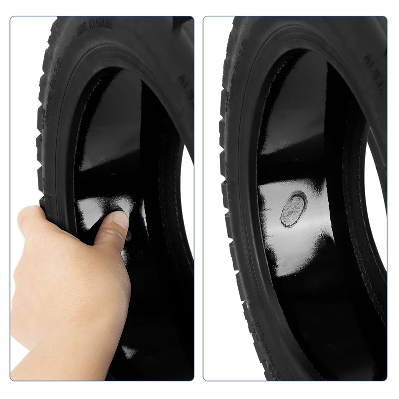 2 قطعة 100/65-6.5 إطارات دون أنابيب ذاتية الشفاء لـ Kukirin G4 Max/VSETT 11+/ZERO 11X/Dualtron Scooter 11 بوصة إطار بديل #3