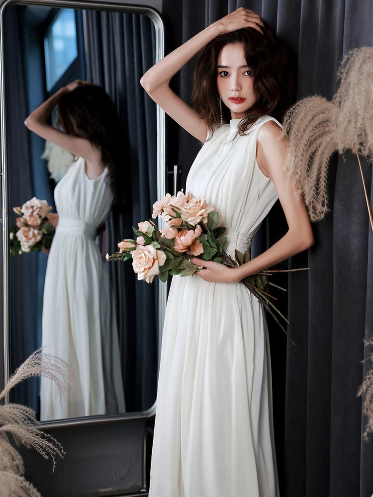 

Ele Evening Gown Women's Dr Wedding Ceremony Engagement Par Lightweight Luxury Autumn Dr for Women