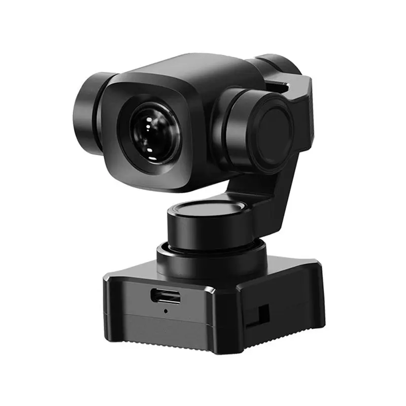 ABGN For A8 Mini 4K AI 8MP Ultra HD 6X Digital Zoom Gimbal Camera with DVR 1/1.7 Inch Sensor 55X55X70mm
