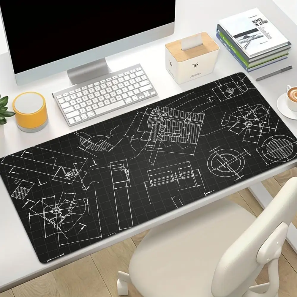 Playmat Mouse Pads For Games Game Card Pad With Constellation Line Diagram Pattern For Laptop Office Keyboard Mat