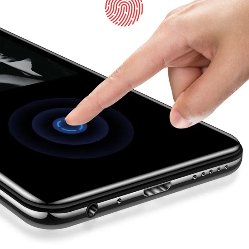 مشغل MP 3 سعة 8 جيجابايت، مسجل Walkman بدون فقدان، راديو FM، فيلم فيديو، مشغل موسيقى MP4 رفيع مع مساحة تخزين، مشغلات شاشة لمس 2.4 بوصة