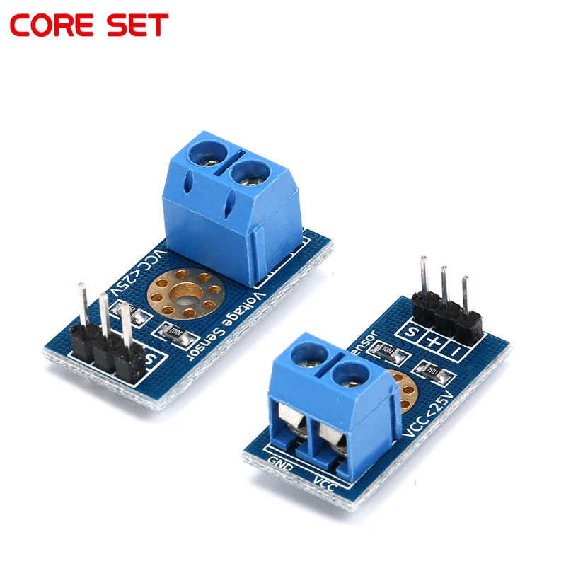 10pcs/1pc Smart Electronics DC 0-25V Standard Voltage Sensor Module Test Electronic Bricks Smart Robot for arduino Diy Kit