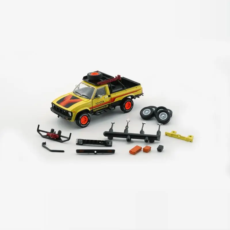 BMC 1/64 Hilux N60 N70 pickup Die-cast alloy car model collection display child gift