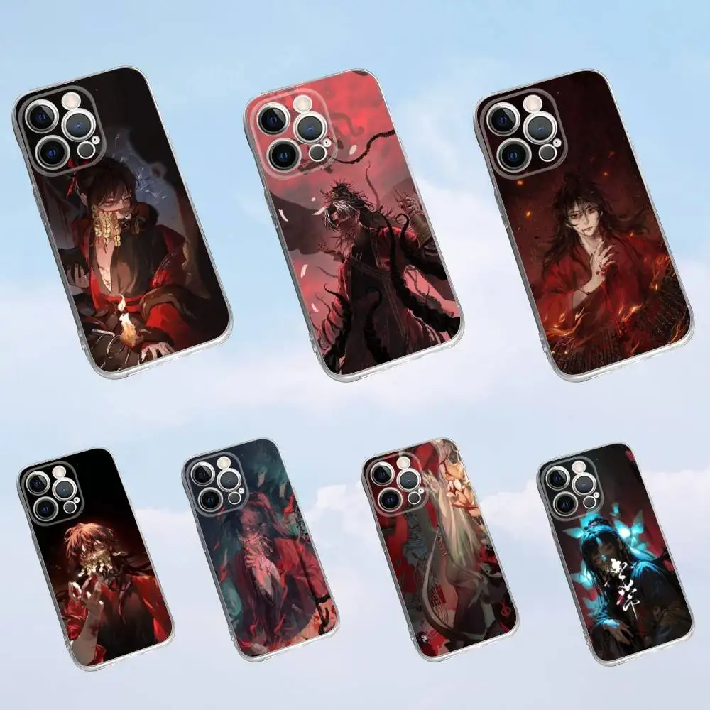 

bizarre immortal-li-huowang E Phone Case For iPhone 16,15,14,13,12,11 Pro,Max,Plus,X,XS,XR,SE,Mini Transparent Silicone Soft