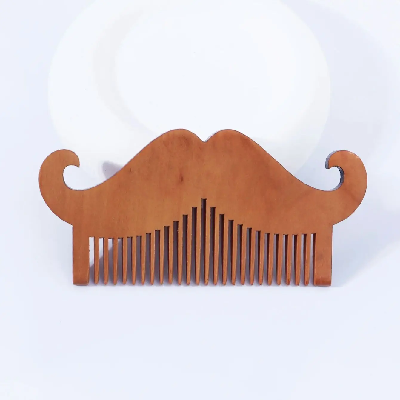 

Мужская расческа для бороды из натурального дерева, расческа для укладки бороды, расческа для ухода за волосами на лице, антистатическая, специально для париков из натуральных волос.