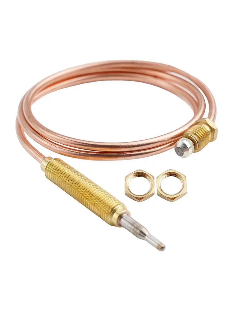 1 pz M8 termocoppia sonda a filo comune per bruciatori a Gas caminetti per rilevamento della temperatura In forni caminetti stufa