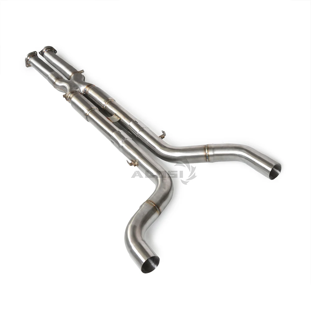 

Factory Manufactured for BMW X6 4.4T M60I 2024-2025 Exhaust Middle Pipe Stainless Steel 1.5mm Middle Pipe Exhaust System