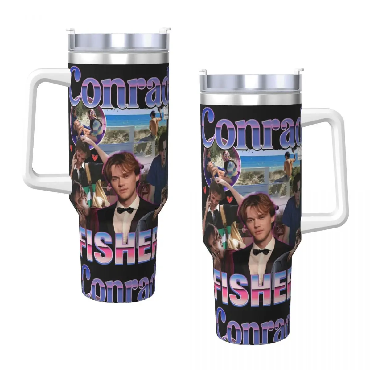 

Cousins Beach Team Conrad The Summer I Turned Pretty Tumbler Cold Drink Water Bottle Leakproof Thermal Mug Custom Beach Mug Cup