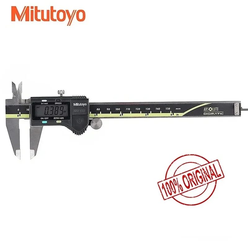 Mitutoyo LCD Digital Caliper Vernier Calipers 6in8in12in 150mm 200mm 300mm Gauge Electronic Stainless Steel Measuring Tool