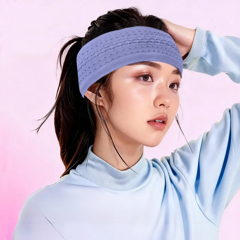 Hairband Women Yoga Antiperspirant Band Badminton Sweatband Running Breathable Yoga Fitness Headband