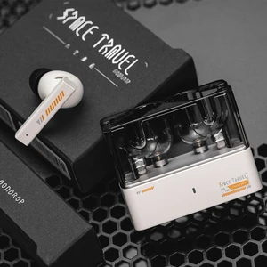 سماعات أذن Moondrop Space Travel TWS Bluetooth 5.3 ، مشغل ديناميكي محسن ، سماعة أذن داخل الأذن IEM ، سماعة إلغاء الضوضاء ، SBC ، AAC ، 13 ملم أفضل 8 مبيعات لسماعات دودج جرني - رقم 4