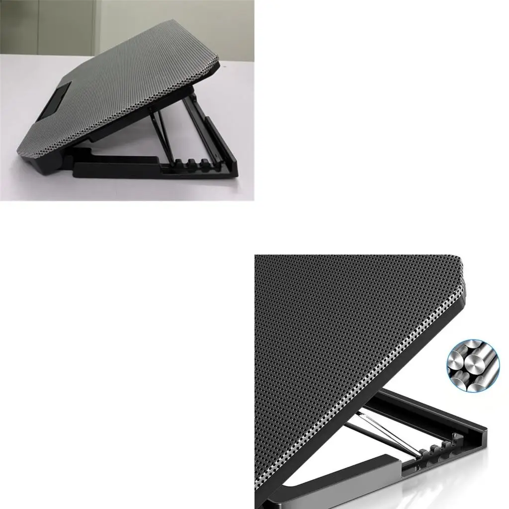 

Держатель охлаждающей подставки для ноутбука для ноутбука, широко используемый с двойным складным вентилятором