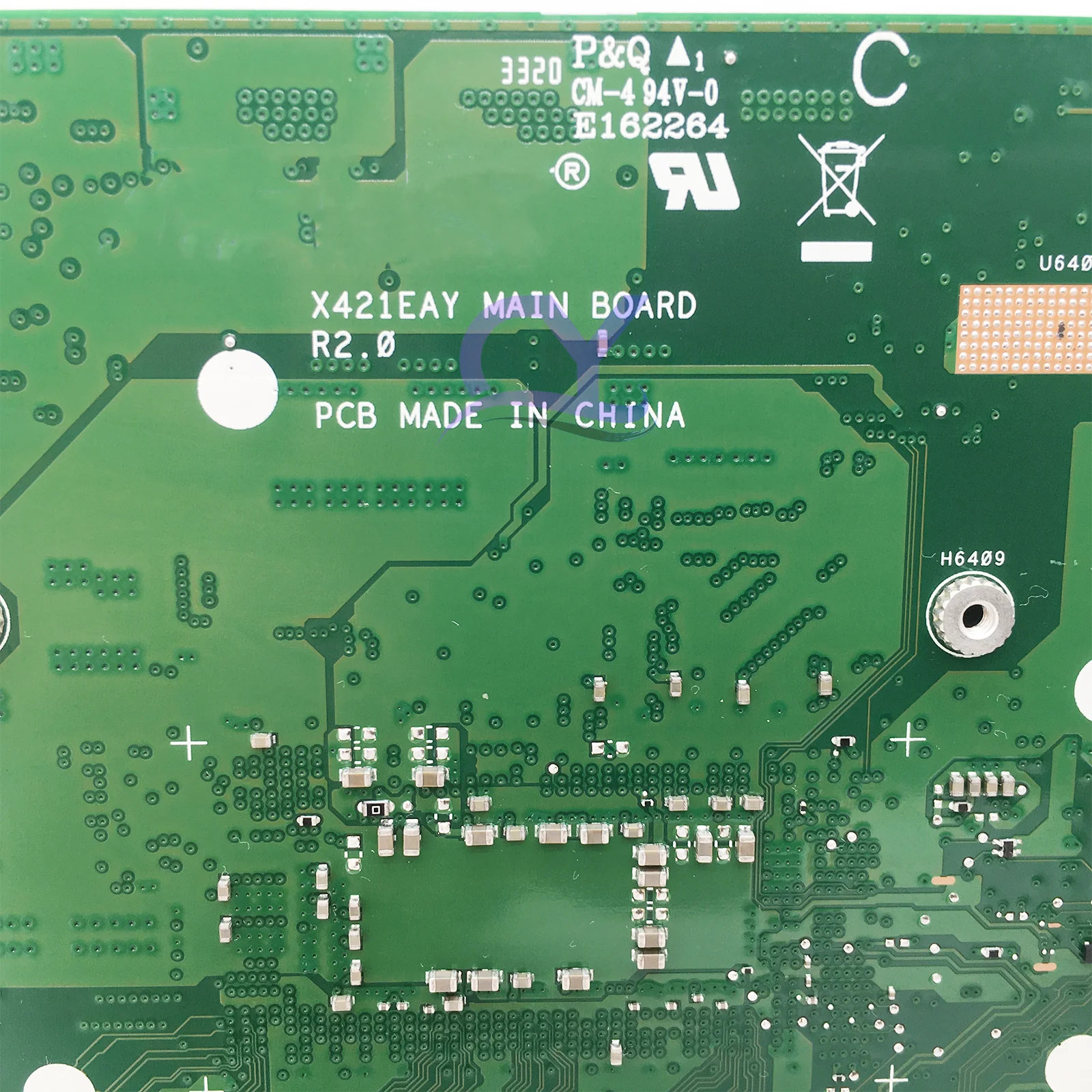 Kefu X421e Moederbord X421ea I421e R421e X421eay X421eay X421eayb X421eq X421ep X521ea X521eq Laptop Moederbord I3 I5 I7 8Gb/16gb-ram