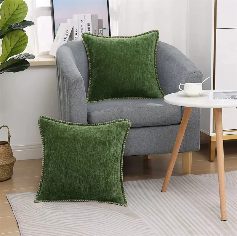 Luxury Velvet Cushion Cover 40x60 45x45 50x80 Cm Size Decorati Throw Pillow Cover Soft Pillowcase For Sofa Bed Room Decor
