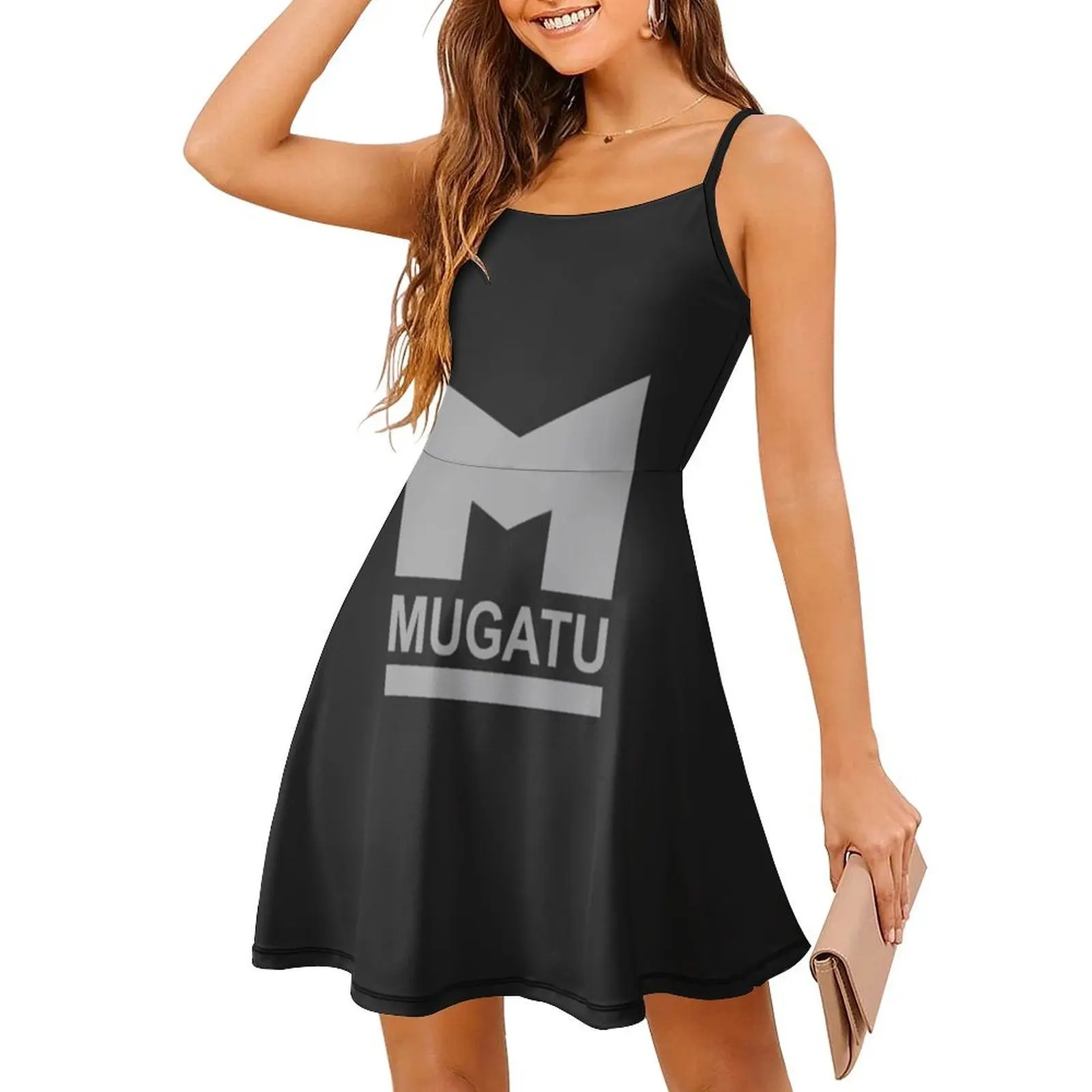 تي شيرت Mugatu Essential تي شيرت كوري فستان كاجوال للنساء فساتين مكتب يومية بسيطة للسيدات فستان Mugatu أساسي للفتيات