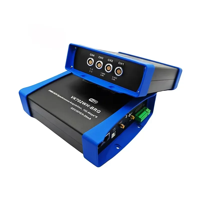 

VK702NH-BRG 24-bit LAN/USB Strain Gauge/Bridge Acquisition Card Load Cell Application 4/8 Channel 102.4 Ks/s UV-level