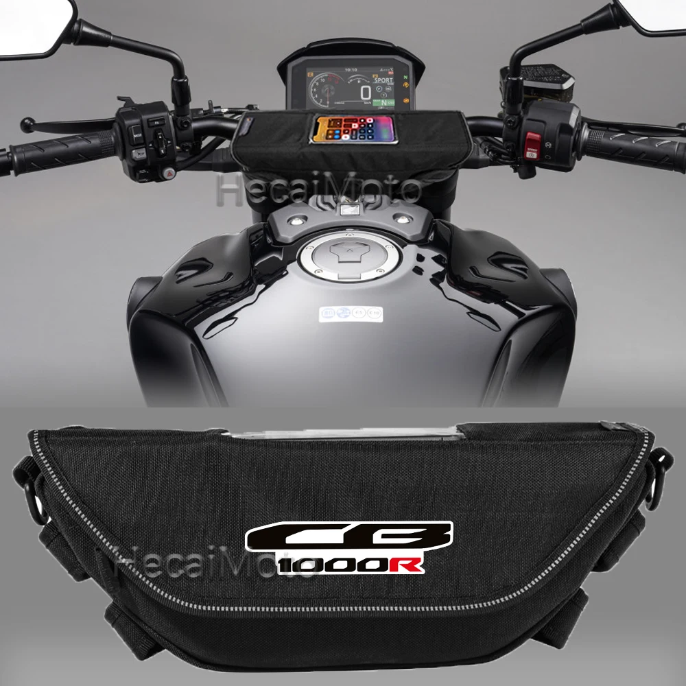 

For Honda CB1000R CB 1000R CB1000 R Motorcycle accessory Waterproof And Dustproof Handlebar Storage Bag navigation bag