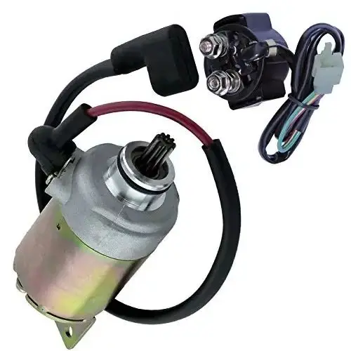 Starter Motor Fit For Polaris ATV Sawtooth 200 Quad 2006-2007 0453024 for Phoenix 200 2005-2023 Sawtooth 200 2006 2007