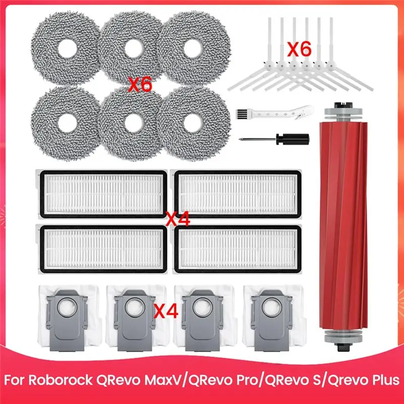 

Комплексный набор аксессуаров B66C для робота-пылесоса Roborock Qrevo Maxv/Qrevo Pro/Qrevo S/Qrevo Plus;