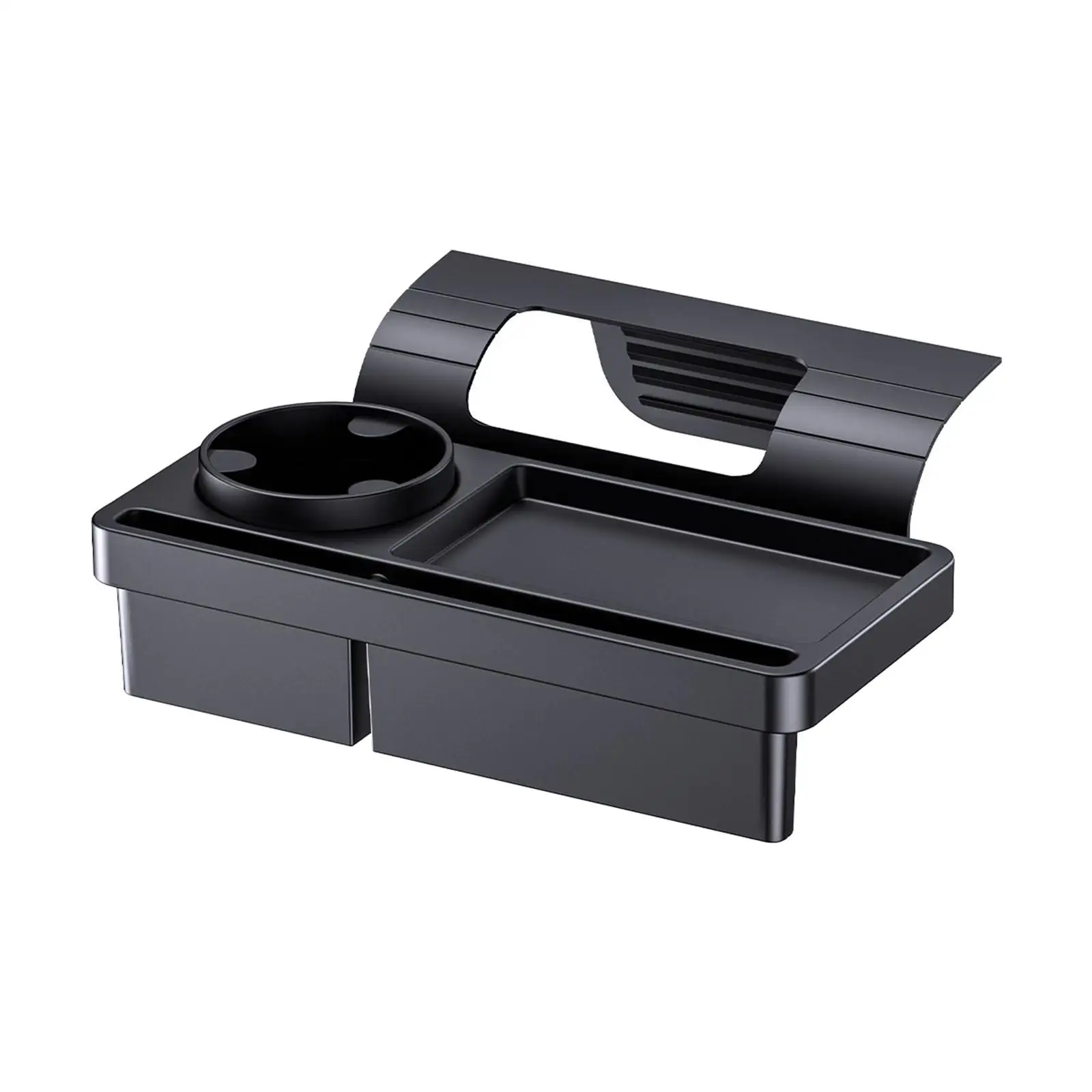 Car Interior Decoration PP Plastic Side Door Storage Organizer Rack for Phones Bottles Keys and Snacks