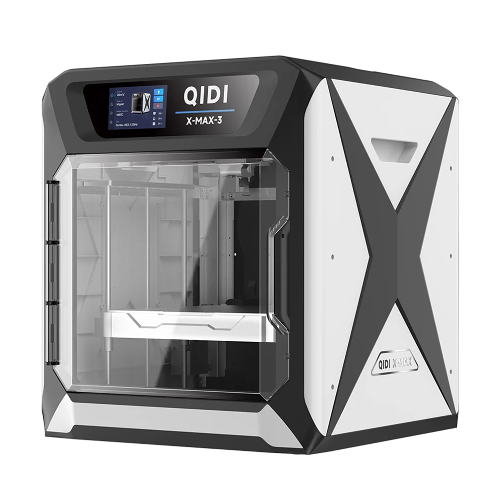 QIDI MAX3 3D Printer High Precision&High-Speed Industrial Grade 3D Printing Machine 600mm/s Fast Print with12.8×12.8×12.4'' Size