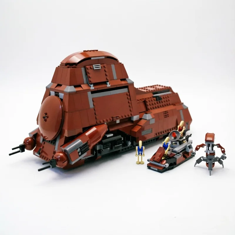 1338 Piezas MOC Federación Comercial MTT 7662 Transporte de Tropas de Droides de Batalla en Contenedor Bloques de Construcción Modelo DIY